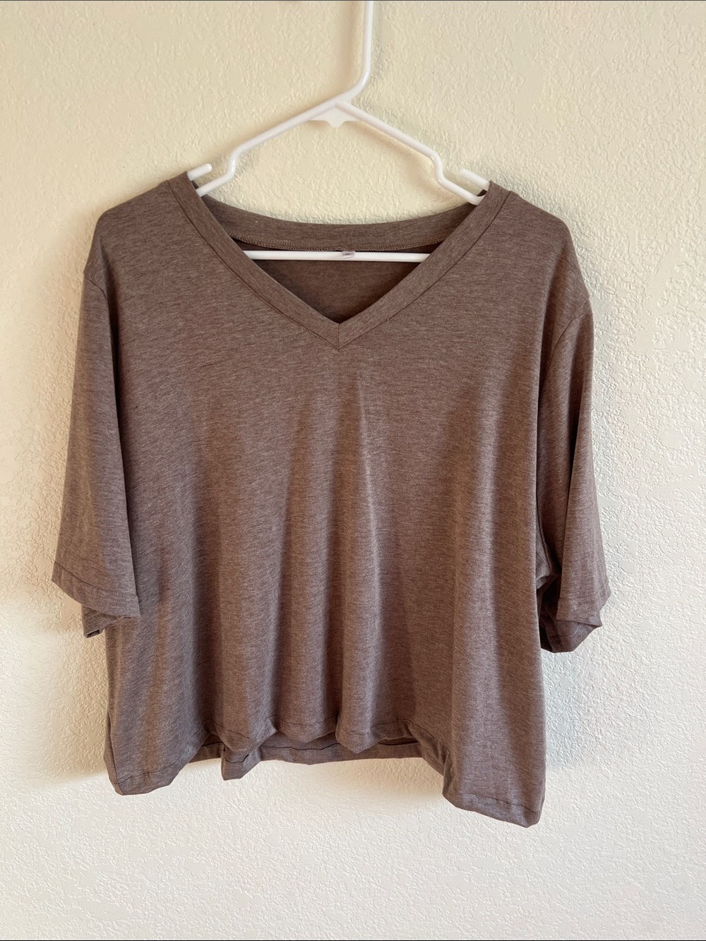 Boxy V Neck Shirt